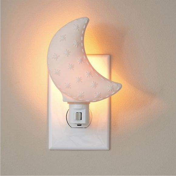 Pottery Barn Ceramic Moon Nightlight - Picture 1 of 4